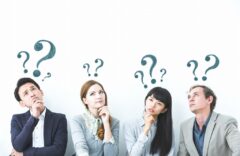 はてなを浮かべる